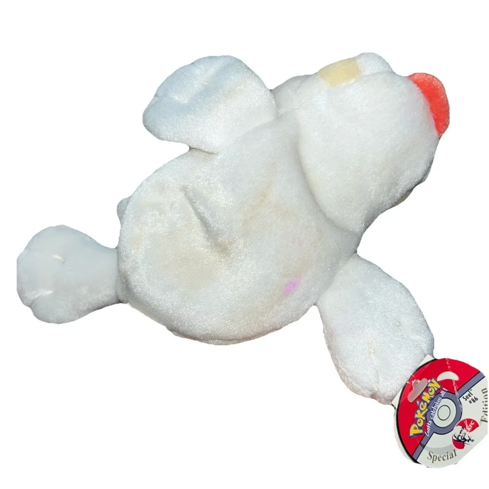 KFC Special Edition Pokemon Plush SEEL #86 w Tag Toy Stuffed Animal Applause‎